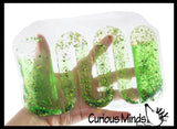 NEW - Squishy Water Tube Fidget Toy - Push Goo Through Maze Tube - Sensory Calm Down