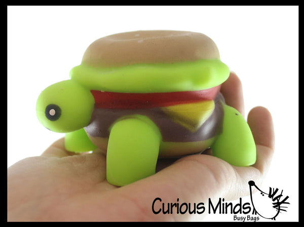 Turtle burger plush shop