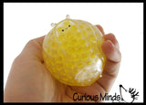 LAST CHANCE - LIMITED STOCK - Snail Water Bead Filled Squeeze Stress Ball  -  Sensory, Stress, Fidget Toy - 4 Emotions