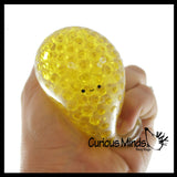 LAST CHANCE - LIMITED STOCK - Snail Water Bead Filled Squeeze Stress Ball  -  Sensory, Stress, Fidget Toy - 4 Emotions