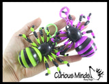 NEW - Wiggle Spider Fidget - Wiggle Articulated Jointed Moving Holloween Insect