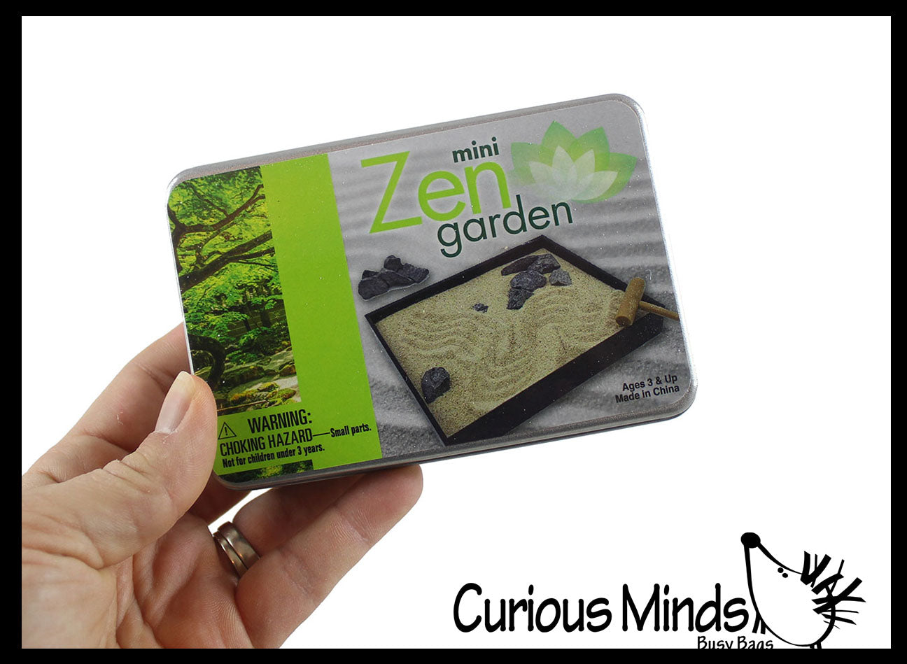 NEW - Mini Zen Garden - Fun Meditation Sensory Soothing Desk Toy Cute Mindfulness