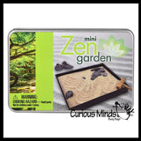 NEW - Mini Zen Garden - Fun Meditation Sensory Soothing Desk Toy Cute Mindfulness