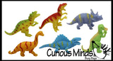 Tiny Stretchy Dinosaurs Animal - Sensory Fidget Toy - Dino Party Favor