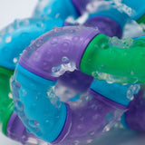Tangle Therapy Fidget Toy - Bendable Connected Curved Fun Fidget - Textured