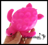 LAST CHANCE - LIMITED STOCK - Sea Turtle Bubble Pop Ball -  Cute Animal Bubble Poppers on Ball Squeeze to Pop - Silicone Push Poke Bubble Wrap Fidget Toy - Press Bubbles to Pop - Bubble Popper Sensory Stress Toy