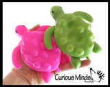 LAST CHANCE - LIMITED STOCK - Sea Turtle Bubble Pop Ball -  Cute Animal Bubble Poppers on Ball Squeeze to Pop - Silicone Push Poke Bubble Wrap Fidget Toy - Press Bubbles to Pop - Bubble Popper Sensory Stress Toy