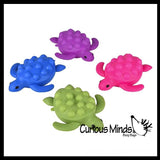 LAST CHANCE - LIMITED STOCK - Sea Turtle Bubble Pop Ball -  Cute Animal Bubble Poppers on Ball Squeeze to Pop - Silicone Push Poke Bubble Wrap Fidget Toy - Press Bubbles to Pop - Bubble Popper Sensory Stress Toy
