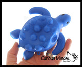 LAST CHANCE - LIMITED STOCK - Sea Turtle Bubble Pop Ball -  Cute Animal Bubble Poppers on Ball Squeeze to Pop - Silicone Push Poke Bubble Wrap Fidget Toy - Press Bubbles to Pop - Bubble Popper Sensory Stress Toy