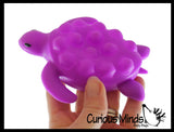 LAST CHANCE - LIMITED STOCK - Sea Turtle Bubble Pop Ball -  Cute Animal Bubble Poppers on Ball Squeeze to Pop - Silicone Push Poke Bubble Wrap Fidget Toy - Press Bubbles to Pop - Bubble Popper Sensory Stress Toy