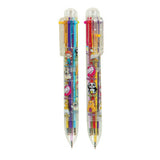 Scented Cute Multiple Tip Colored Pens  - Shuttle Pen with 6 Different Colored Ink Options -  Fidget - Anxiety ADHD