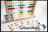 Wooden Melissa and Doug Abacus with Pattern Cards