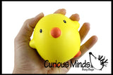 Cute Squishy Slow Rise Chick -  Scented Sensory, Stress, Fidget Toy - Easter Chicks