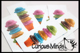 Ice Cream Cone with Pattern Cards - Pretend Play Food Game