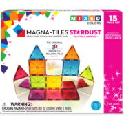 Magna-Tiles® Stardust 15-Piece Set (Free Shipping)