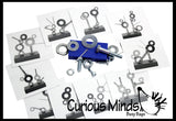 Magnetic Nuts and Bolts Pattern Busy Bag - Teach Magnetism  and visual discrimination with this fun learning activity