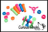 Pencil Topper Nuts and Bolts  - Spinning Hand Fidget - Anxiety ADHD