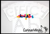 PDF FILE - Pom Dot Alphabet Cards
