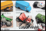 Transportation Vehicles to Matching Cards - Match Cars and Truck Miniatures to Photos