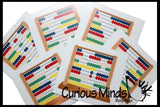 Wooden Melissa and Doug Abacus with Pattern Cards