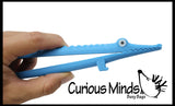 Large Alligator Tong - Safety Plastic Tweezers for Children - Fine Motor Tools, Occupational Therapy, Special Needs, Sensory Bin, Preschool Tools
