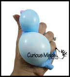 Cute Alpaca / Llama Soft Fluff- Filled Squeeze Stress Balls  -  Sensory, Stress, Fidget Toy