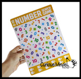 LAST CHANCE - LIMITED STOCK - SALE -Learning Seek and Find Dry Erase & Wipe Off -  Activity Pages - Set of 6 - Uppercase/Lowercase/Numbers 1-20/Colors/Shapes