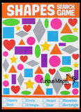 LAST CHANCE - LIMITED STOCK - SALE -Learning Seek and Find Dry Erase & Wipe Off -  Activity Pages - Set of 6 - Uppercase/Lowercase/Numbers 1-20/Colors/Shapes