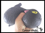 Angry Cat Soft Fluff Doh - Filled Squeeze Stress Balls  -  Sensory, Stress, Fidget Toy Super Soft Kitty