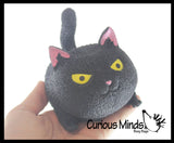 Angry Cat Soft Fluff Doh - Filled Squeeze Stress Balls  -  Sensory, Stress, Fidget Toy Super Soft Kitty
