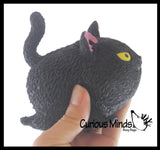 Angry Cat Soft Fluff Doh - Filled Squeeze Stress Balls  -  Sensory, Stress, Fidget Toy Super Soft Kitty