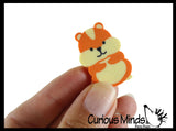 LAST CHANCE - LIMITED STOCK - Animal Mix Adorable Erasers - Novelty and Functional Adorable Eraser Novelty Treasure Prize, School Classroom Supply, Math Counters - Sorting - Party Favor