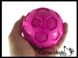 Honeycomb Color Changing Soft Doh Filled Stretch Ball with Mesh Web - Ultra Squishy and Moldable Relaxing Sensory Fidget Stress Toy