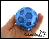 NeeDoh Atomic Color Changing Soft Doh Filled Stretch Ball with Mesh Web - Ultra Squishy and Moldable Relaxing Sensory Fidget Stress Toy Nee Doh