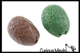 Avocado Squeeze Stress Ball with Shaving Cream Doh - Sensory, Stress, Fidget Toy OT
