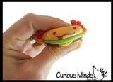 Mini Axolotl Food Slow Rise Squishy Toys - Memory Foam Party Favors, Prizes, OT