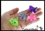 Axolotl Pencil Topper - Cute Axolotyl Animal for On Top of Pencils - Desk Pet