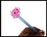 Axolotl Pencil Topper - Cute Axolotyl Animal for On Top of Pencils - Desk Pet