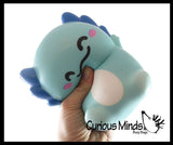 Large 6" Axolotl Slow Rise Squishy Toys - Memory Foam Party Favors, Prizes, OT