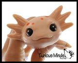 Axolotl Cute Sea Creatures Stretchy and Squeezy Toy - Crunchy Bead Filled - Fidget Stress Ball