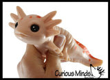 Axolotl Cute Sea Creatures Stretchy and Squeezy Toy - Crunchy Bead Filled - Fidget Stress Ball