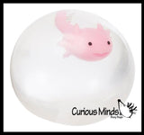 Axolotl Stress Ball Squeezy Toy - Fidget