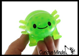 Axolotl Water Bead Filled Squeeze Stress Ball  -  Sensory, Stress, Fidget Toy Axolotyl Walking Fish