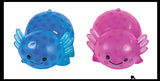 Axolotl Water Bead Filled Squeeze Stress Ball  -  Sensory, Stress, Fidget Toy Axolotyl Walking Fish