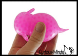 Axolotl Water Bead Filled Squeeze Stress Ball  -  Sensory, Stress, Fidget Toy Axolotyl Walking Fish