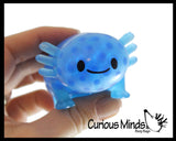 Axolotl Water Bead Filled Squeeze Stress Ball  -  Sensory, Stress, Fidget Toy Axolotyl Walking Fish