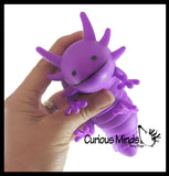 Axolotl and Dolphin Fidget - Large Wiggle Articulated Jointed Moving Axolotyl Toy - Unique