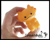 Axolotl Figurines - Cute Little Animal Figures for Decoration / Gifts or Party Favors