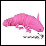 Axolotl Fidget - Large Wiggle Articulated Jointed Moving Axolotyl Toy - Unique