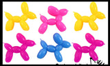 Mini Balloon Dog Stretchy Toy - Cute Squishy Sensory Fidget Toy - Party Favors & Prizes